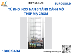 Tủ kho 6 tầng inox 304 nan tròn cánh mở EP80660 (EKT11660) – Eurogold